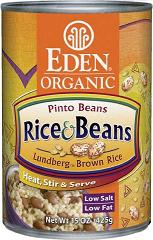 RICE & BEANS,OG,PINTO - 12 / 15 OZ from Eden Foods