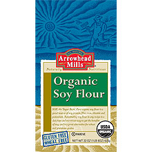 FLOUR,OG,SOY Case of 12 / 22 OZ from Arrowhead Mills