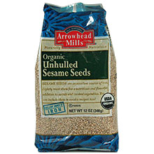 Seeds,og,sesame,unhulled Case of 12 / 12 OZ from Arrowhead Mills