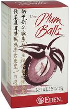 UME PLUM BALLS(260 BALLS) Case of 1 / 2.28 OZ from Eden Foods