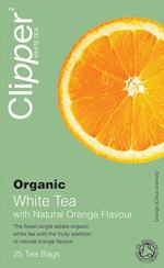 Tea,og,white w orange Case of 6 / 20 BAG from Clippper Tea