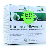 Inflammotion  + Flexmend Bogo 60 + 90 caps from FUTUREBIOTICS