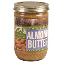 ALMOND BTR,OG,SMOOTH,NS Case of 12 / 16 OZ from WoodStock Farms