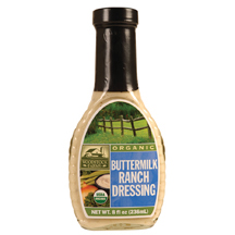 DRESSING,OG,BTRMLK RANCH Case of 12 / 8 OZ from WoodStock Farms