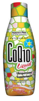 CoQ10 Liquid Tropical Fruit 8 oz. - Travel Size from Natures Plus