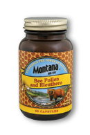Bee Pollen and Eleuthero 90 Cap from Montana Big Sky