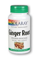 Ginger root, 100ct 550mg