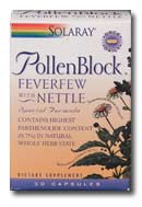 Solaray: Pollenblock 30ct