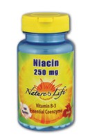 Niacin, 250 mg, 100ct