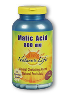 Malic acid 800 mg, 250ct