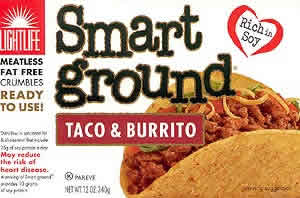 SMART GROUND TACO & BURRITO - 12 / 12 OZ from Light Life Foods