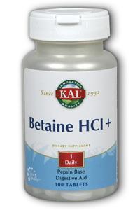 Kal: Betaine HCl 100ct