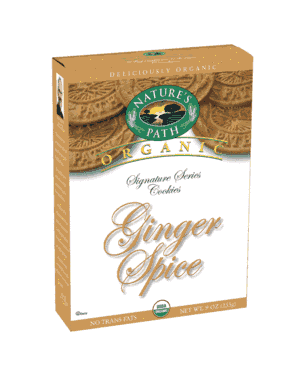 COOKIES, GINGER SPICE Case of 12 / 9 OZ from Nature's Path