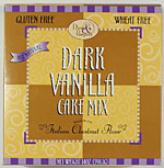 Dark vanilla cake mix, 4 box Pwd 14 oz