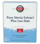 Pure Stevia Plus Luo Han 1g - 100ct from Kal