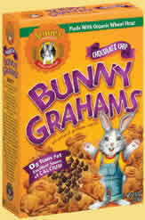 BUNNY GRAHAMS,CHOC CHIP Case of 12 / 7.5 OZ from Annies Homegrown