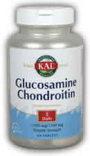 Glucosamine & Chondroitin 2 A Day 60ct from Kal