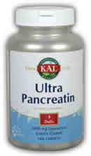 Ultra Pancreatin 100ct 750mg from Kal