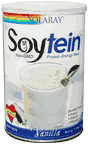Soytein Fermented Vanilla 1.2lb protein meal from Solaray