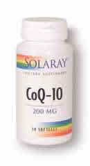 CoQ-10 30ct 200mg from Solaray