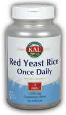Once Daily Red Yeast Rice 60 ct from Kal