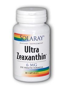 Ultra Zeaxanthin 30ct 6mg from Solaray