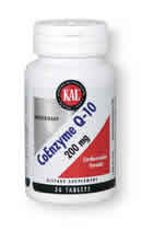 Coenzyme Q10 30ct 200mg from Kal