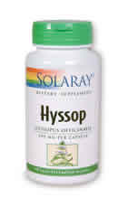 Hyssop 90ct from Solaray