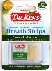 BREATH STRIPS,ANISE Case of 1 / 24 CT from Doctor Kens