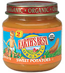 Sweet potatoes,og Case of 24 / 4 OZ from Earths Best (Hain)