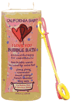 BUBBLE BATH,I LOVE YOU Case of 1 / 13 OZ from California Baby