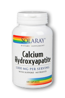 Solaray: Calcium Hydroxyapatite 120ct 250mg