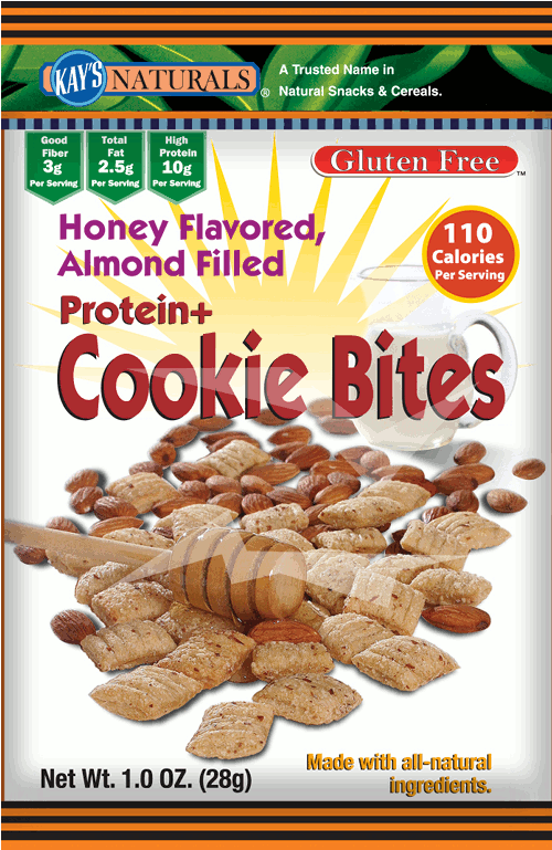 Kay's naturals - Honey almond ckie bites 1oz12 1