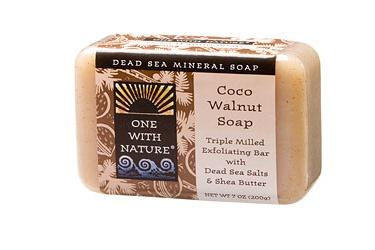 Coco-walnut bar soap