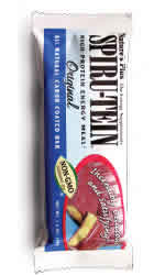 Spirutein Original Carob Coated Bars 20 Bars from Natures Plus