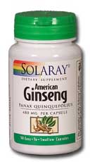 Ginseng Root--American, 50ct 480mg