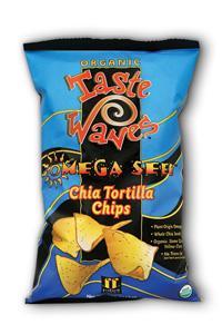 Funfresh foods - Taste waves omega-3 tortilla chips 4oz Chip x 6 bags
