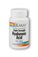 Solaray: Triple Strength Hyaluronic Acid 30ct 60mg
