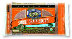 RICE,OG,BROWN,SHORT Case of 25 / # from Lundberg Farms