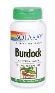Burdock Root 100ct 425mg from Solaray