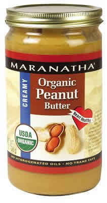 PEANUT BTR,OG,CREAMY,SLT Case of 12 / 26 OZ from Maranatha Natural Foods