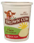 WHL MLK YGRT,PLAIN Case of 6 / 32 OZ from Brown Cow West Inc