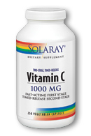 C-1000 two stage timed release, 250ct 1000mg