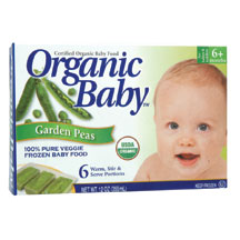 FRZ,OG,PEAS Case of 6 / 12 OZ from Organic Baby