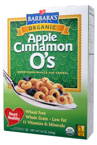 TOASTED O'S,OG,APPLE CINN Case of 12 / 10 OZ from Barbaras Bakery