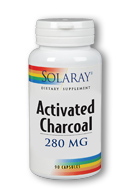 Activated charcoal, 90ct 280mg