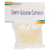 Solaray: Empty Gelatin Capsules Size 000 2bgs of 500