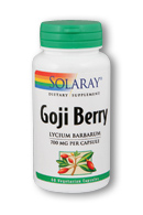Solaray: Goji Berry 700mg 60 Capsules