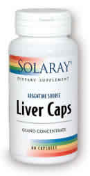 Liver Caps 60ct 1500mg from Solaray