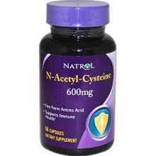 Natrol - N-acetylcystien 600mg 60 CAPS